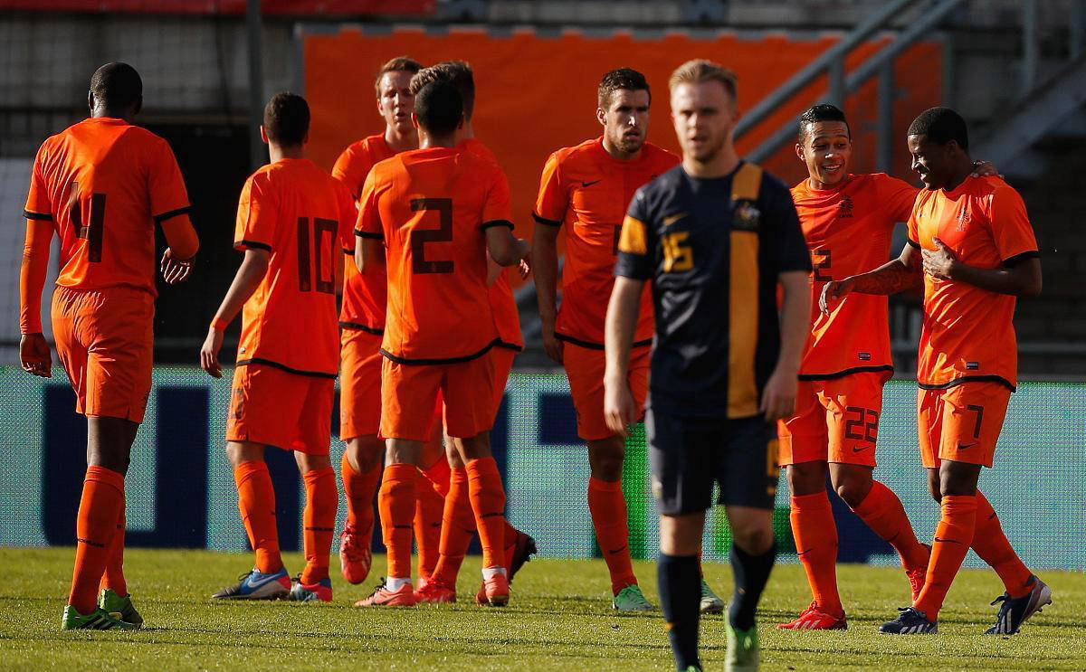 荷兰球员在国际比赛中取得连胜