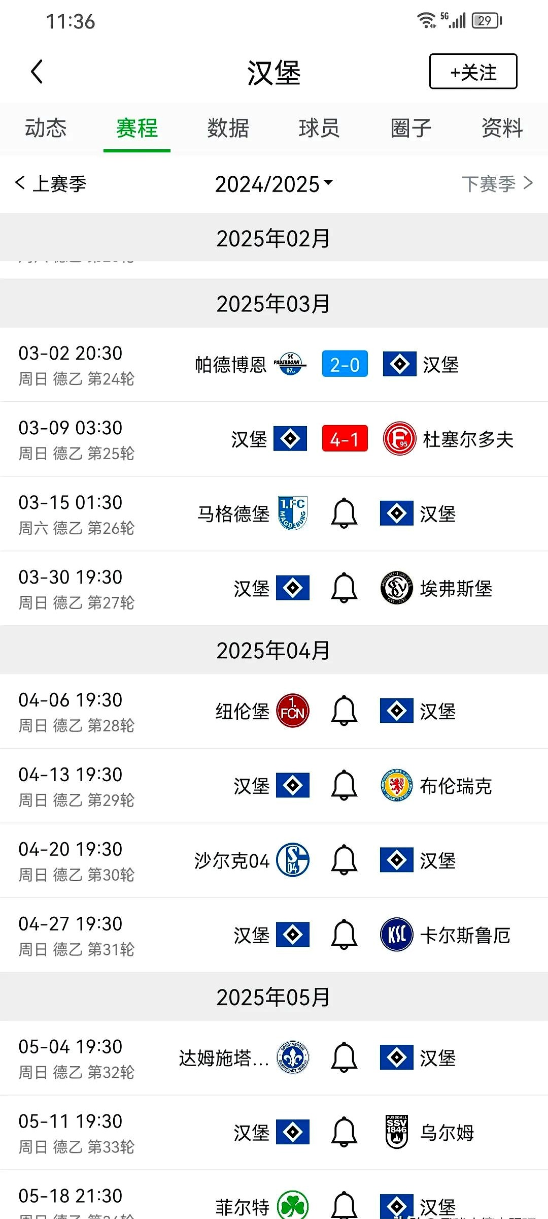 包含汉堡主教练暗示球队调整，实现突破的词条